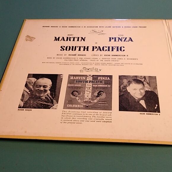 South Pacific Original Broadway Cast Vinyl - Picture 2 of 6